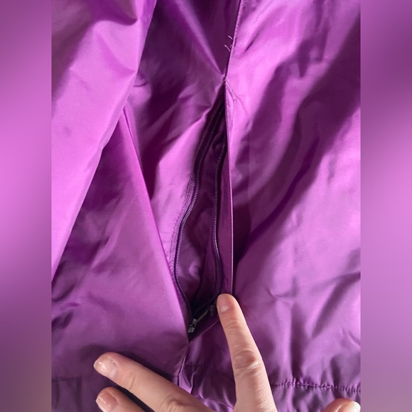 Women's Columbia Switchback Sherpa-Lined Jacket Size large Purple with black - Picture 6 of 7